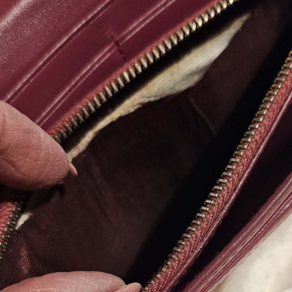 Prada Project Burgundy Quilted Wallet - Picture 7 of 12
